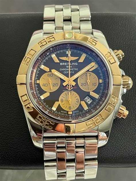 breitling women's two tone|breitling two tone chronomat.